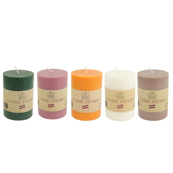 LIETĀ STEARĪNA SVECES