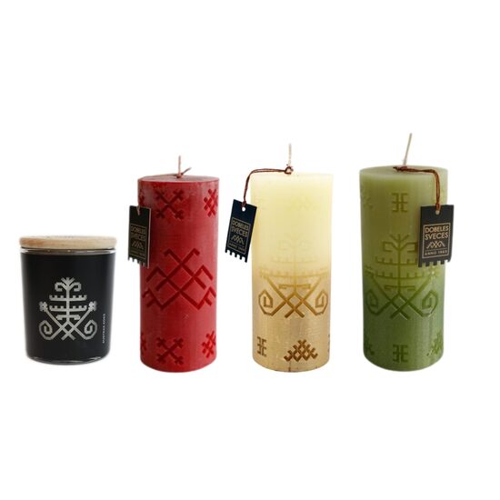 LATVJU RAKSTU ZĪMJU SVECES