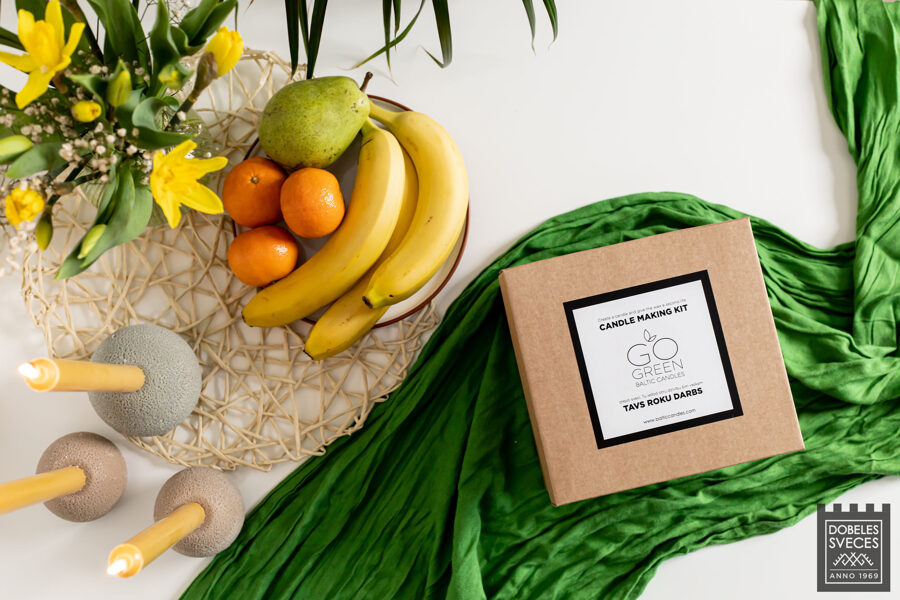 SVEČU LIEŠANAS KOMPLEKTS UN DOBELES SVEČU SPĒLE