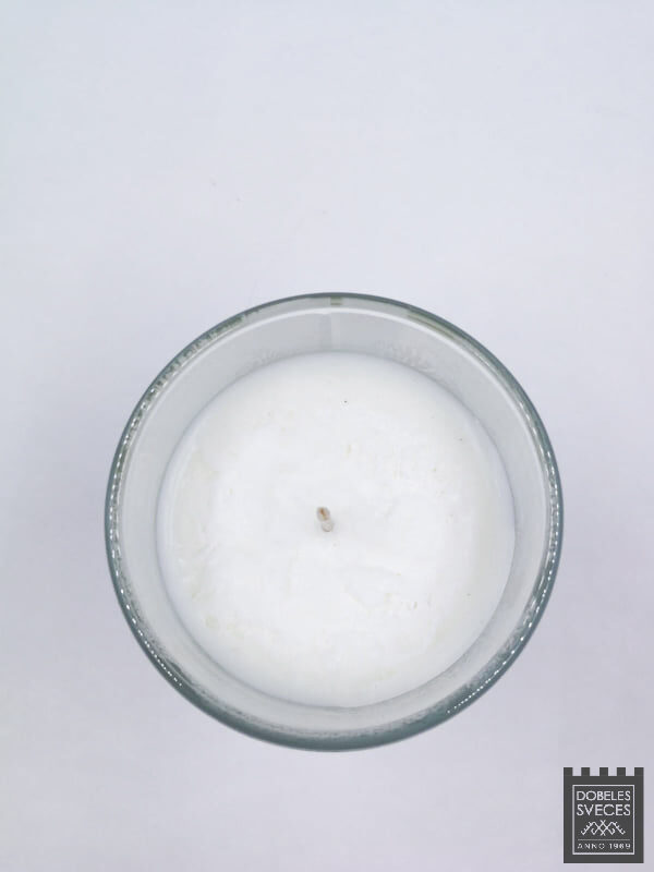 100 % rapša vaska svece “MELNAIS TĪĢERIS II” ar svaigu "Fresh water" aromātu
