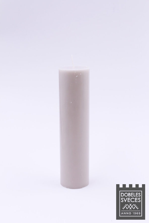 Lieta stearīna cilindriska svece - MAIGI PELĒKA 50x200 mm