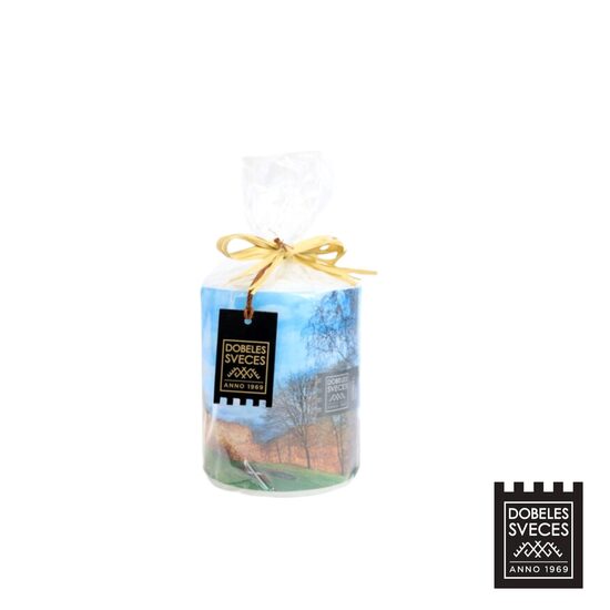 DIZAINA SVECE "DOBELES PILS" - cilindriska