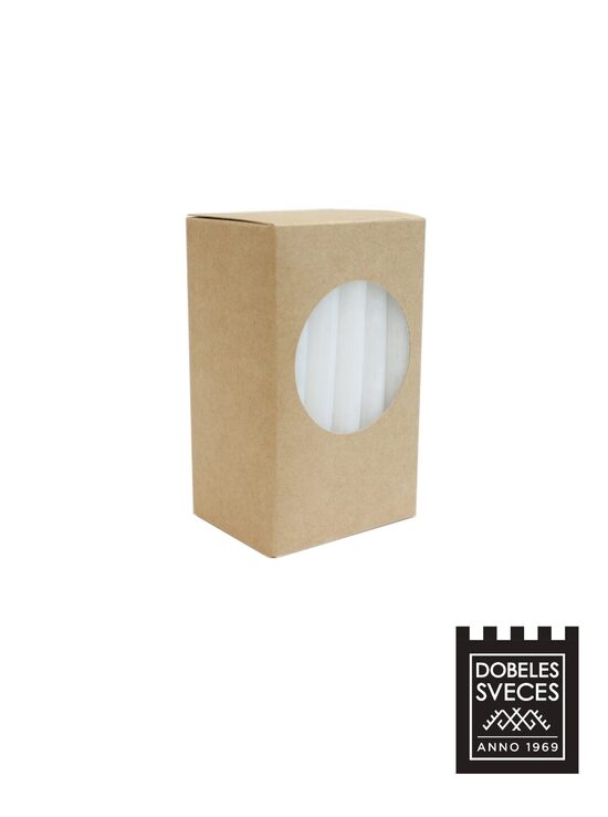 Eglīšu svecītes - baltas 20 GAB.