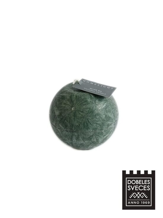 "HOMELIGHT" olīveļļas svece - bumba