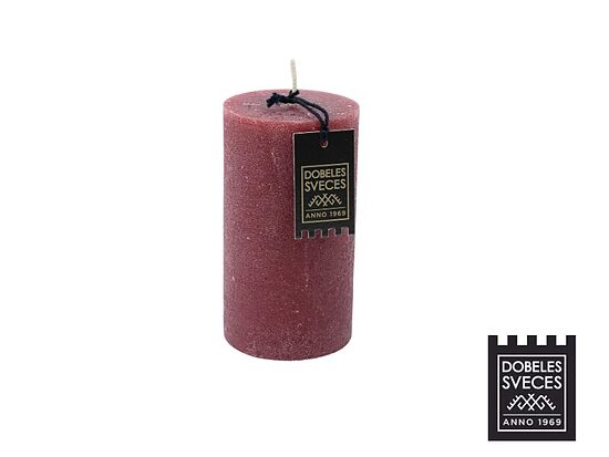 RUSTIKA CILINDRS 60x140 mm BORDO