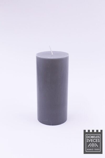 Lieta stearīna cilindriska svece - PELĒKA 70x150 mm